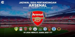 Sisa Pertandingan Arsenal Liga Inggris